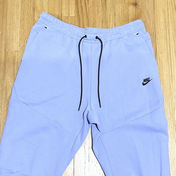 Nike Sportswear Tech Fleece Men’s Size 2XL Light Thistle Black Jogger Pants - Picture 5 of 9
